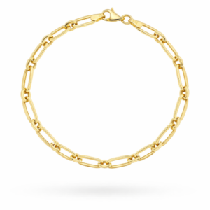 Bransoletka złota długie ogniwa